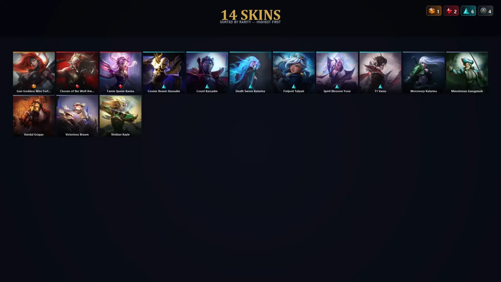 [LoL] | TR | Level 67 | Diamond IV | 77 Champions | 14 Skins — LoL account