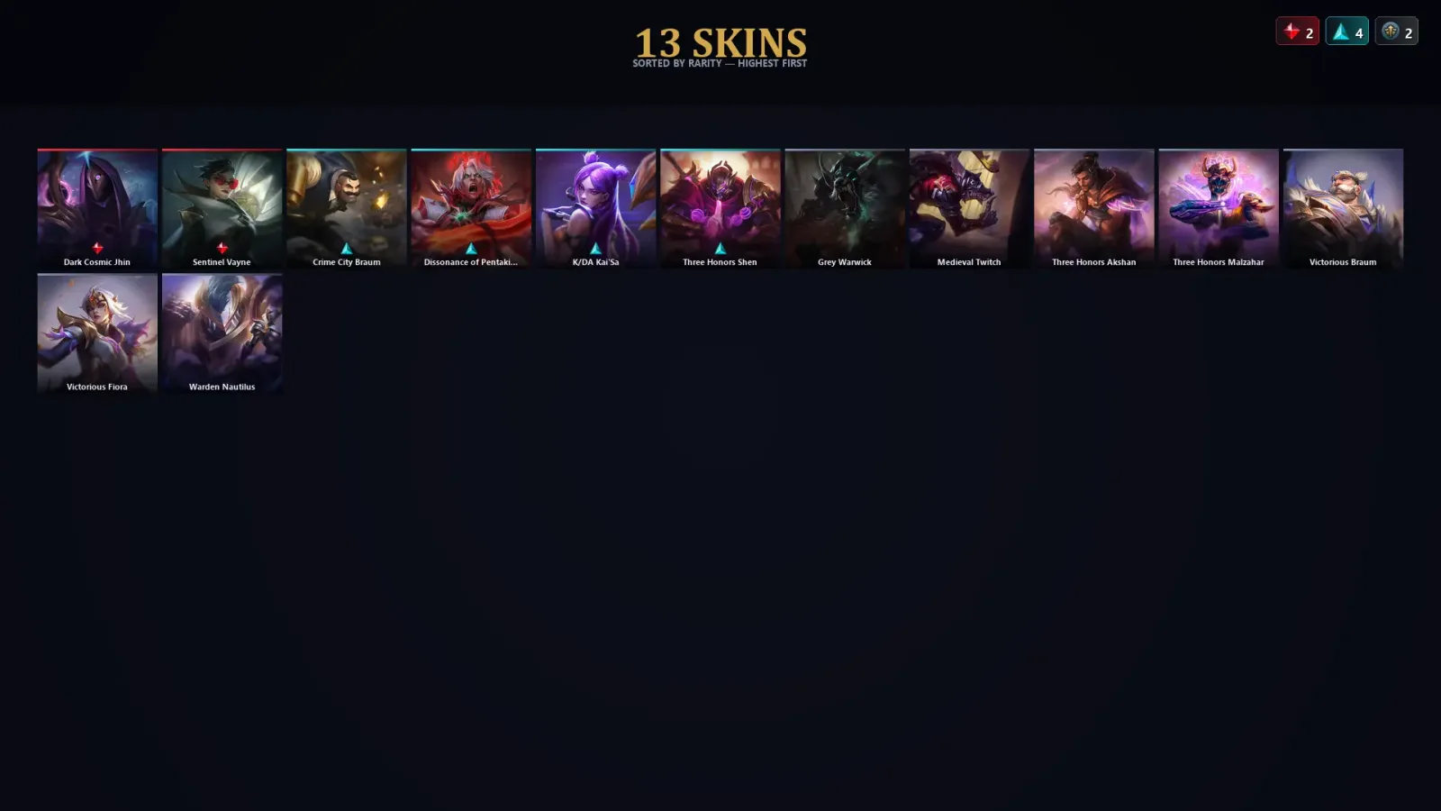 [LoL] | EUW | Level 52 | Diamond III | 70 Champions | 13 Skins | 35,002 BE — LoL account