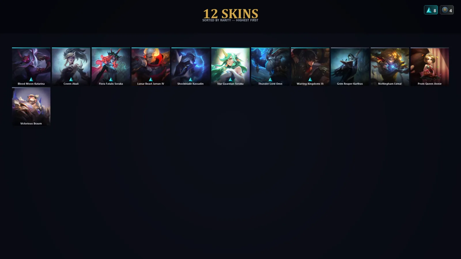[LoL] | TR | Level 41 | Platinum III | 104 Champions | 12 Skins — LoL account