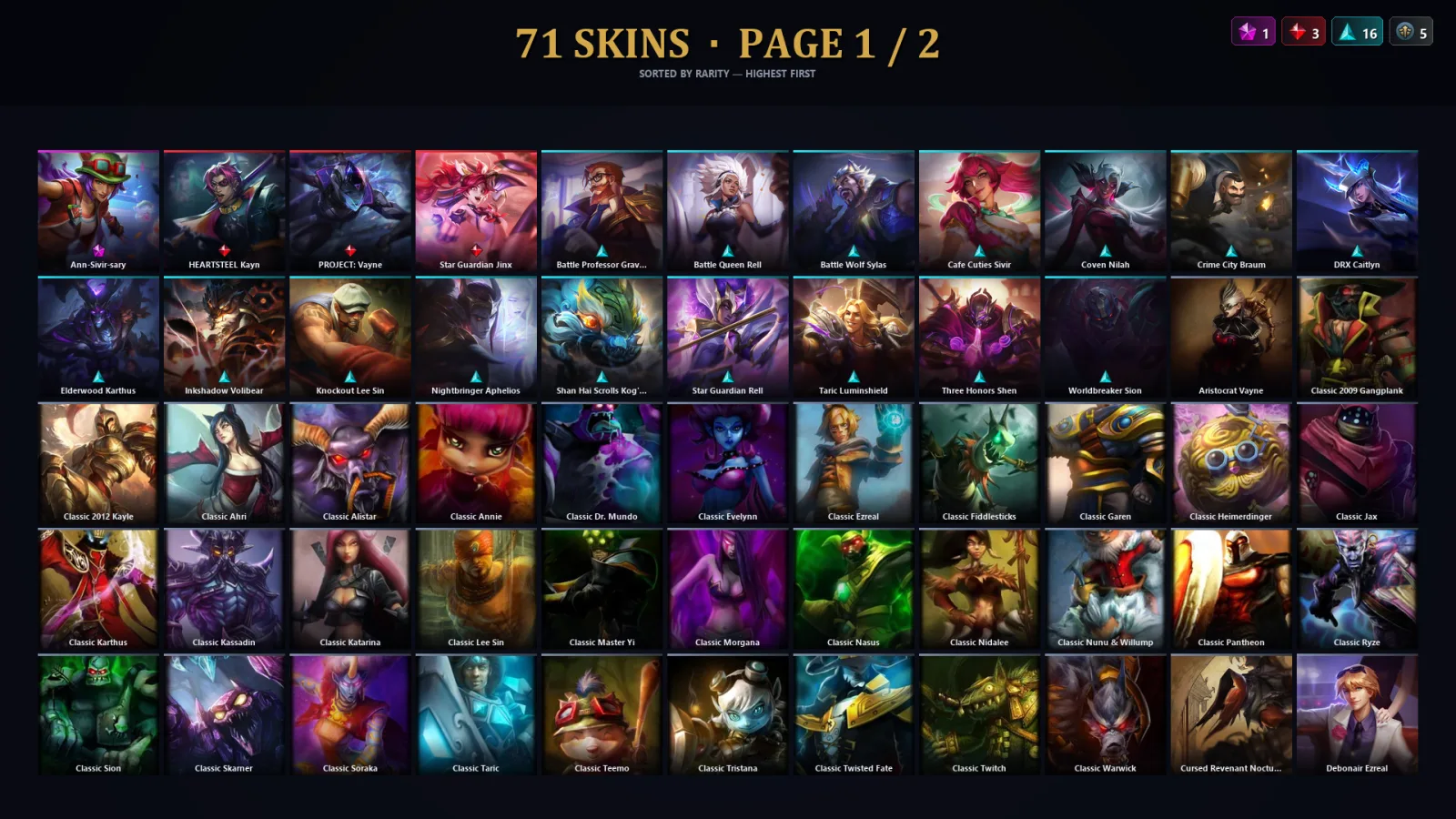 [LoL] | TR | Level 89 | Diamond IV | 132 Champions | 39 Skins — LoL account