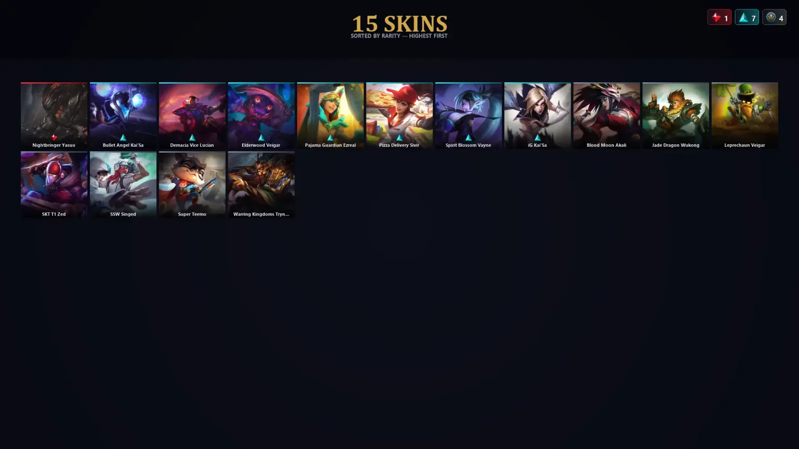 [LoL] | TR | Level 149 | Gold IV | 71 Champions | 15 Skins | 18,645 BE — LoL account
