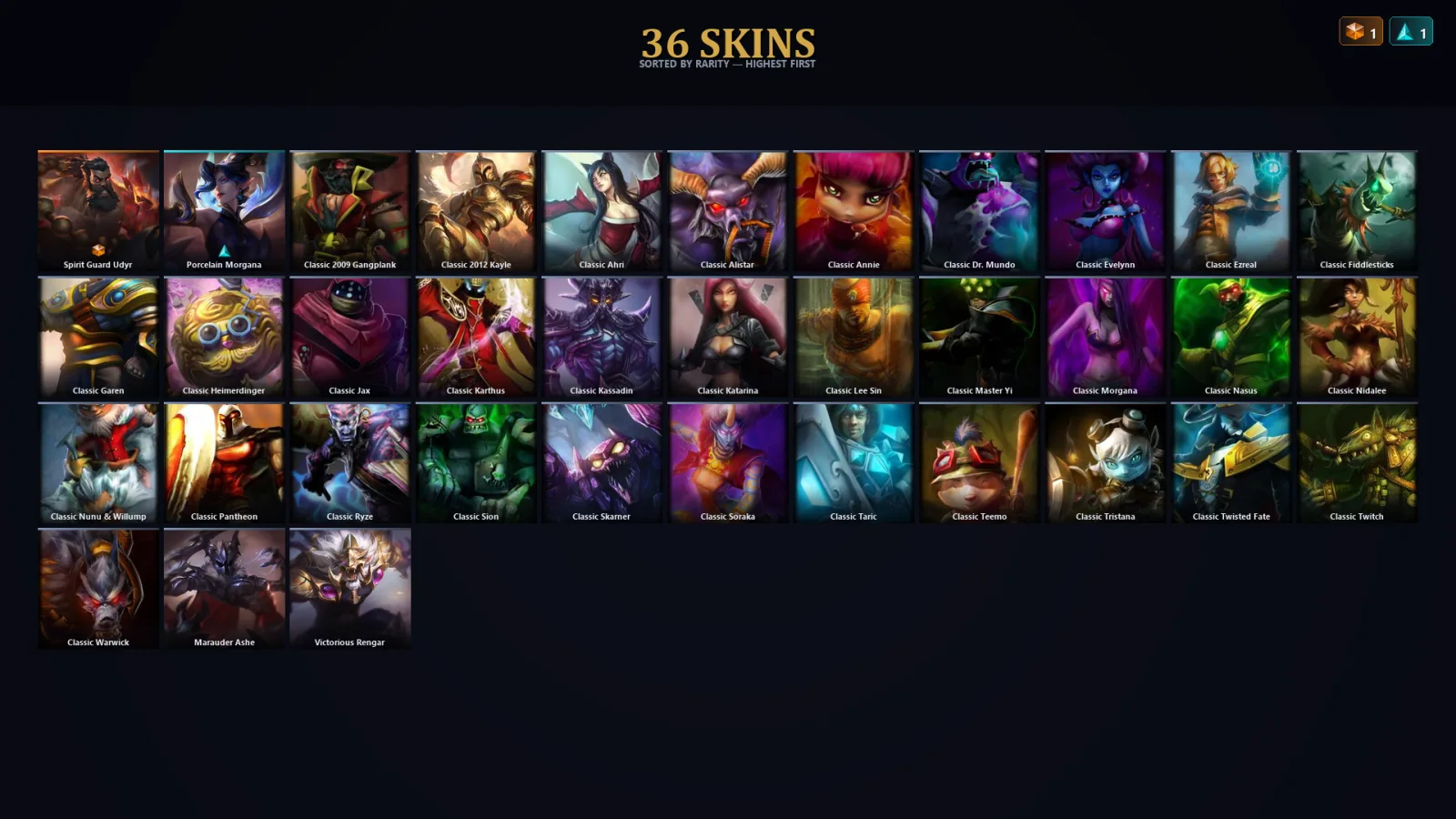 [LoL] | TR | Level 33 | Gold III | 106 Champions | 4 Skins — LoL account