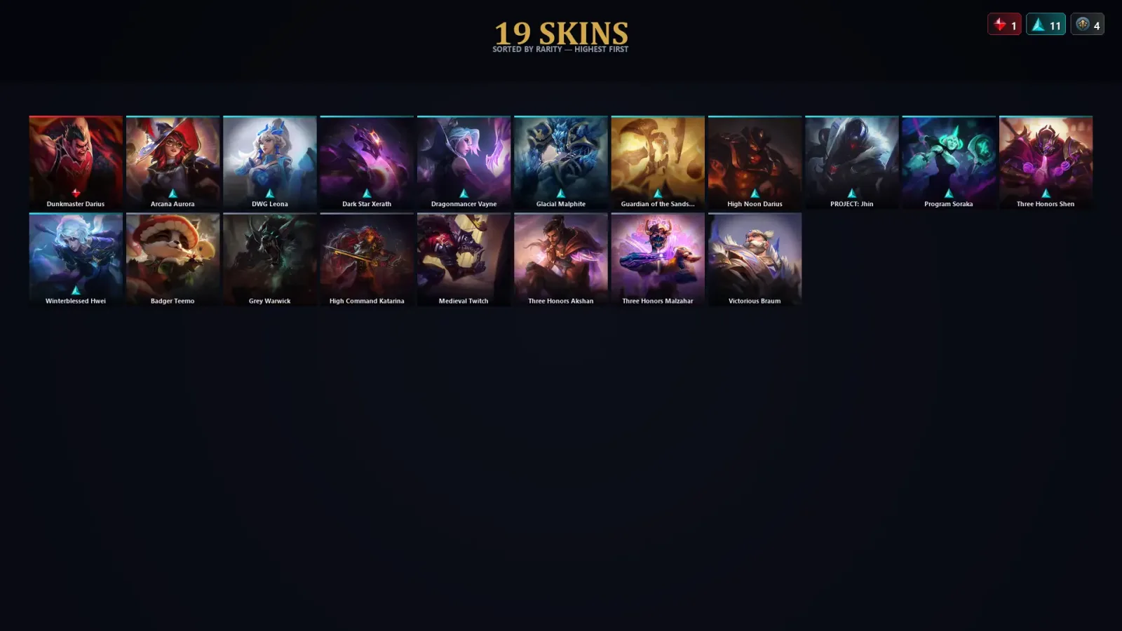 [LoL] | TR | Level 58 | Diamond IV | 86 Champions | 19 Skins — LoL account