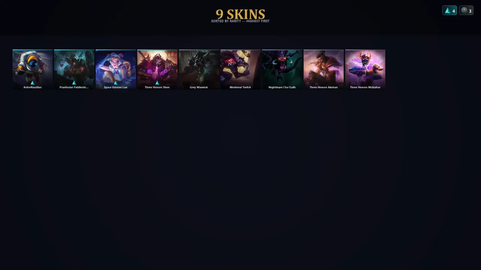 [LoL] | EUW | Level 32 | Platinum IV | 73 Champions | 9 Skins