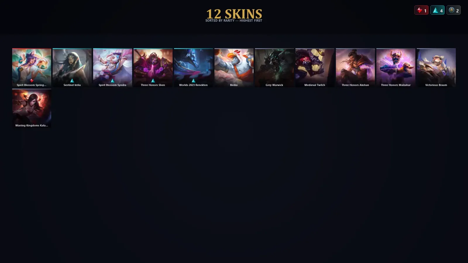 [LoL] | TR | Level 45 | Emerald IV | 80 Champions | 12 Skins | 29,095 BE