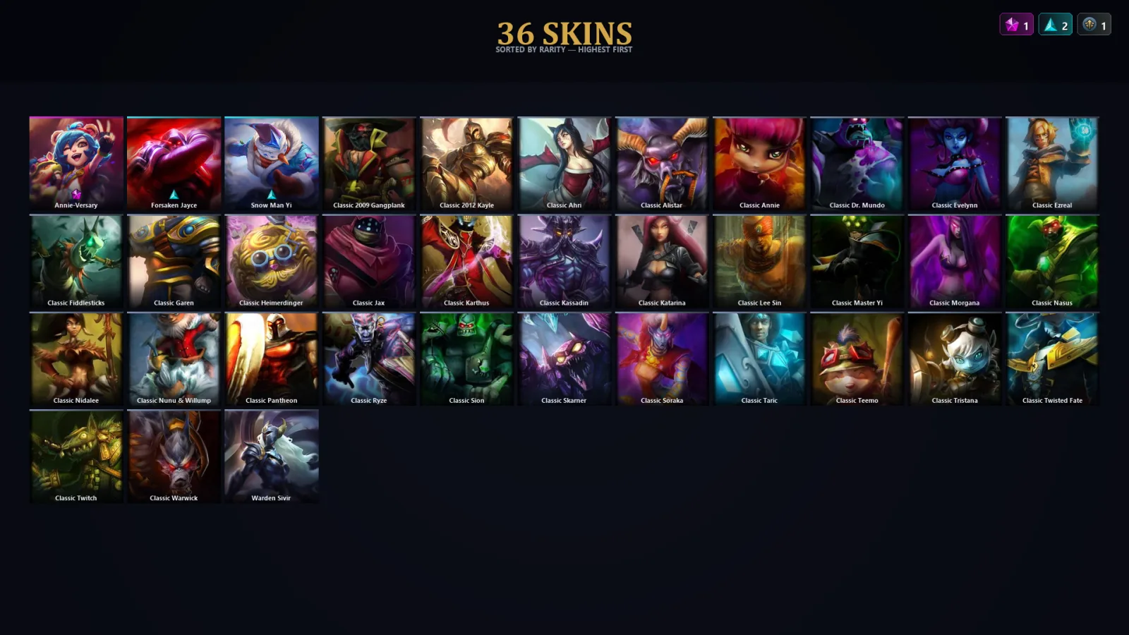 [LoL] | EUW | Level 40 | Bronze I | 29 Champions | 4 Skins