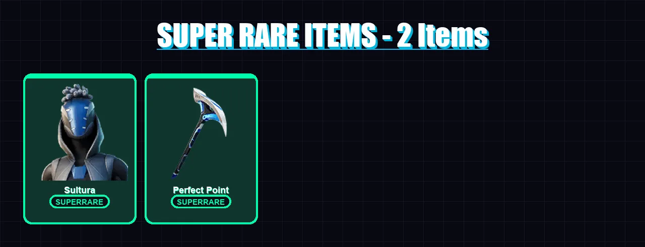 [PS4/PS5/XBOX/PC] | Sultura | Kymera | Galaxy Grappler | Mandalorian | Ronin | 40 skin | 37 pickaxe | 27 emote | 27 glider | Lv344