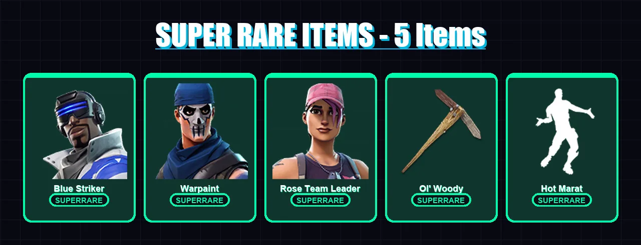[PC/XBOX/PSN] | Blue Striker | Warpaint | Rose Team Leader | Zenith | Lynx | 9 skin | 11 pickaxe | 17 emote | 15 glider | Lv145