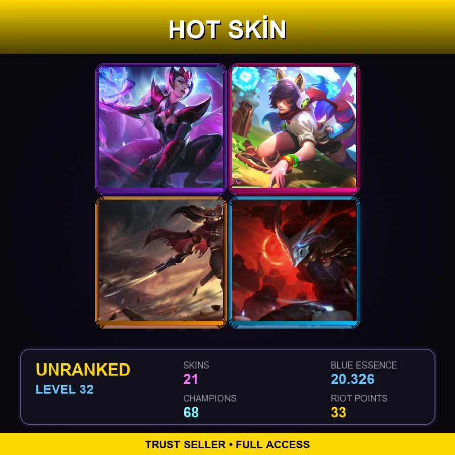 SG | Lv32 | Unranked | 21 Skin | 68 Champ — Happy Elf Teemo