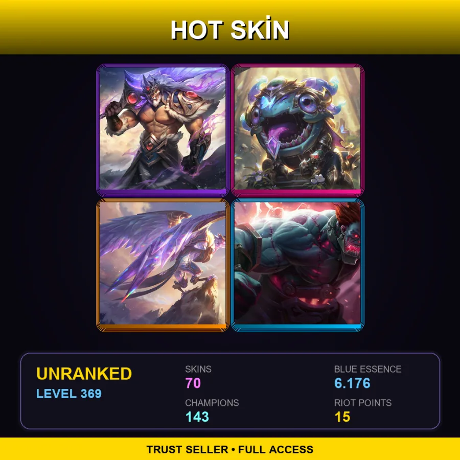 LAN | Lv369 | Unranked | 70 Skin | 143 Champ — Shurima Desert Zilean