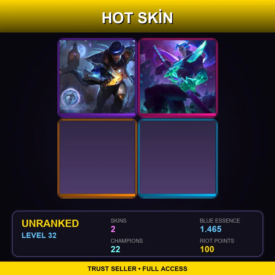 EUNE | Lv32 | Unranked | 2 Skin | 22 Champ — Battle Boss Yasuo