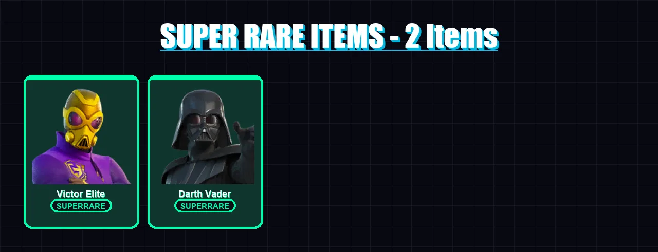 [PC/XBOX/PSN] | Victor Elite | Darth Vader | The Ageless | Paradigm (Reality-659) | Malik | 75 skin | 127 pickaxe | 93 emote | 106 glider | Lv1499