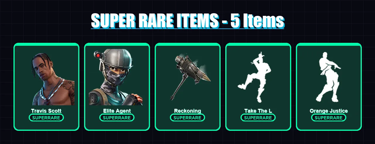 [PC/XBOX/PSN] | Travis Scott | Elite Agent | Enforcer | Luxe | Hybrid | 80 skin | 63 pickaxe | 79 emote | 73 glider | Lv906