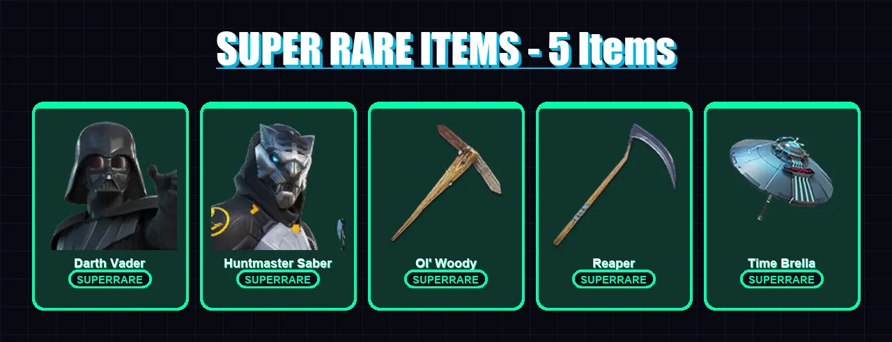 [PC/PSN] | Darth Vader | Huntmaster Saber | Renzo the Destroyer | Peter Griffin | Fusion | 215 skin | 233 pickaxe | 144 emote | 153 glider | Lv2850