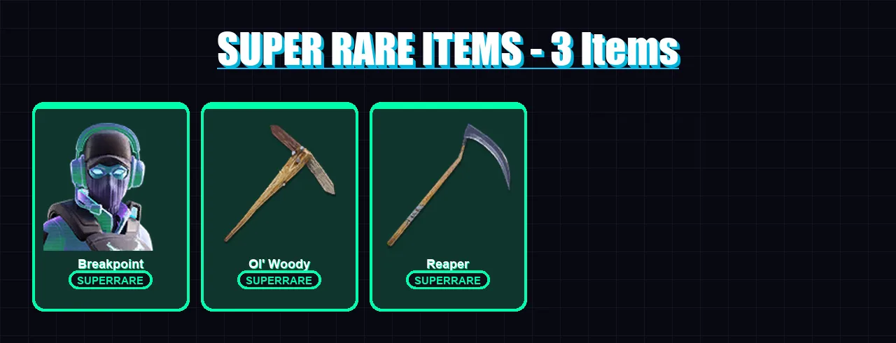 [PC/PSN] | Breakpoint | Joey | Gear Specialist Maya | Torin | Sorana | 106 skin | 135 pickaxe | 114 emote | 104 glider | Lv1581