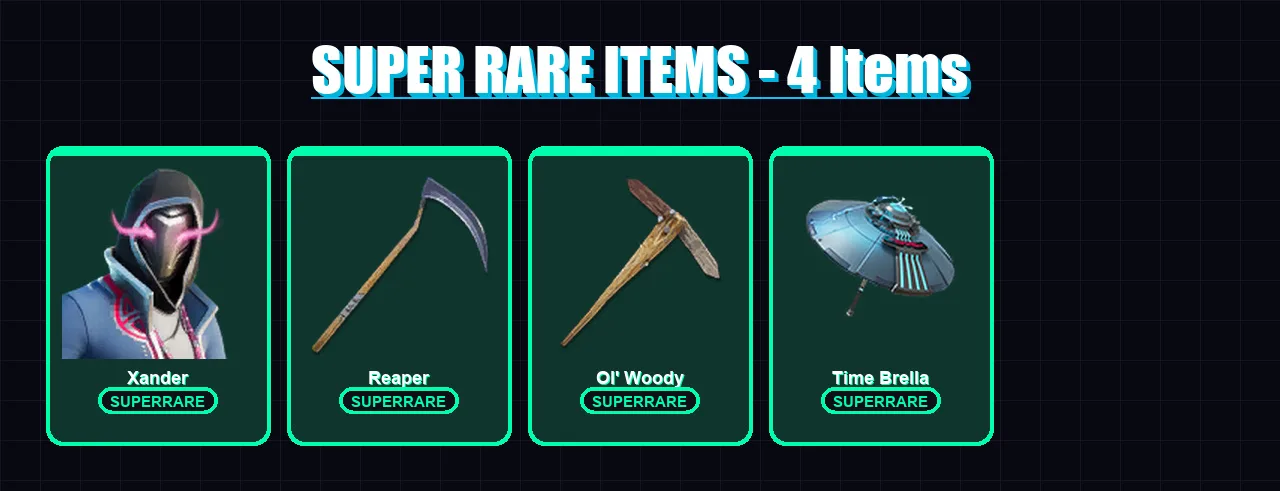 [PC/XBOX/PSN] | Xander | Era | Renzo the Destroyer | Twyn | Omegarok | 170 skin | 238 pickaxe | 194 emote | 180 glider | Lv3054
