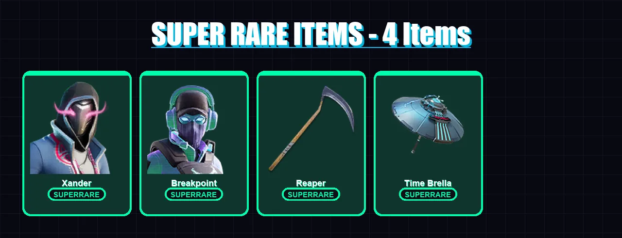 [PC/XBOX/PSN] | Xander | Breakpoint | Wild Card | Peter Griffin | Omegarok | 219 skin | 264 pickaxe | 243 emote | 173 glider | Lv3072
