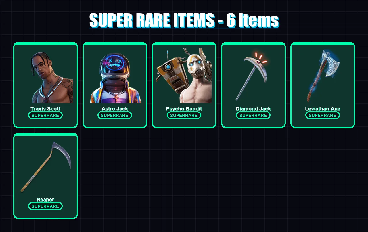 [PC] | Travis Scott | Astro Jack | Psycho Bandit | Midas | Raz | 127 skin | 123 pickaxe | 100 emote | 86 glider | Lv1381