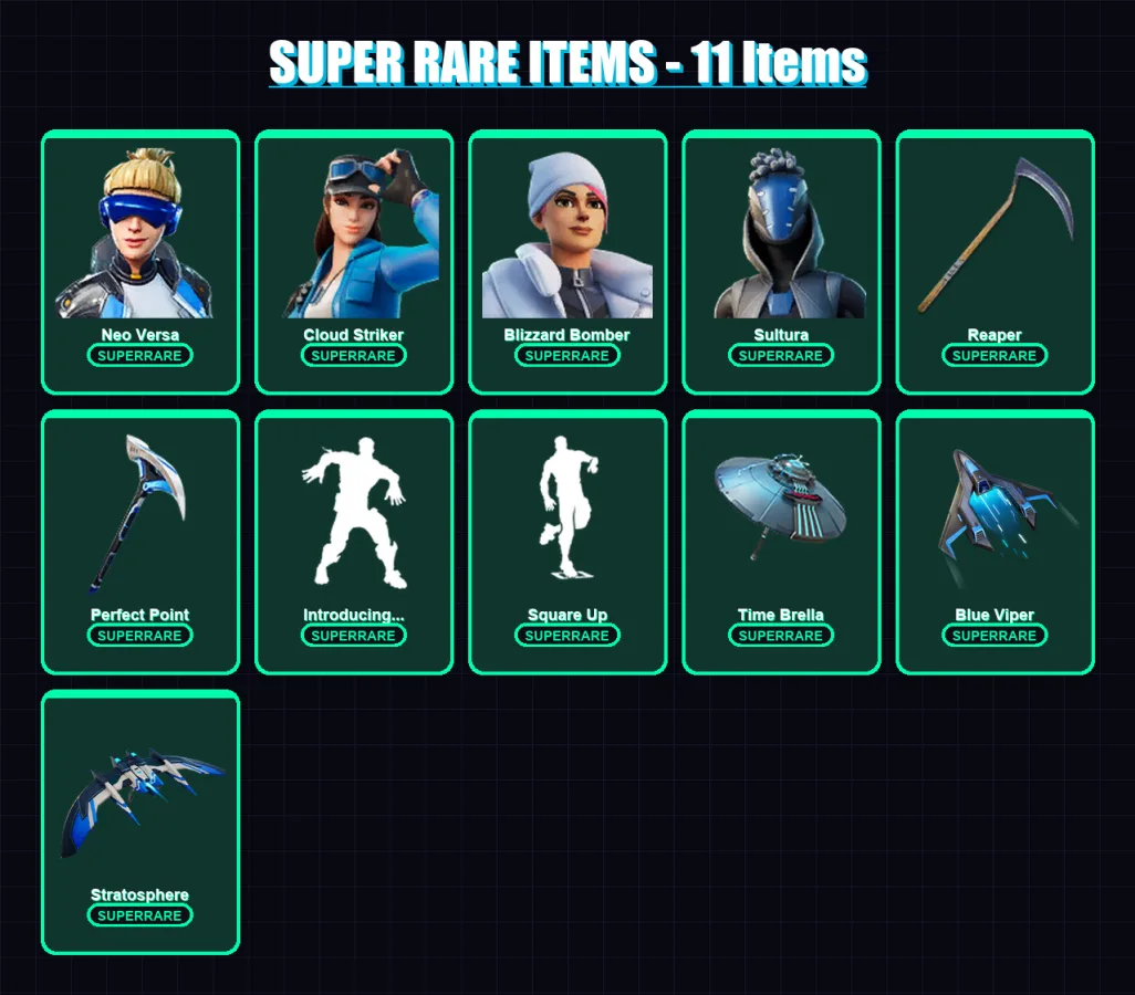[PC/XBOX/PSN] | Lara Croft | Galaxia | Midas | Neo Versa | Cloud Striker | 104 skin | 131 pickaxe | 99 emote | 123 glider | Lv1924