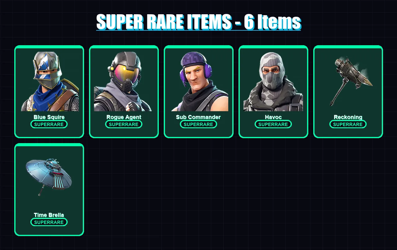 [PC/XBOX/PSN] | Blue Squire | Rogue Agent | Sub Commander | Havoc | Drift | 32 skin | 37 pickaxe | 30 emote | 31 glider | Lv442