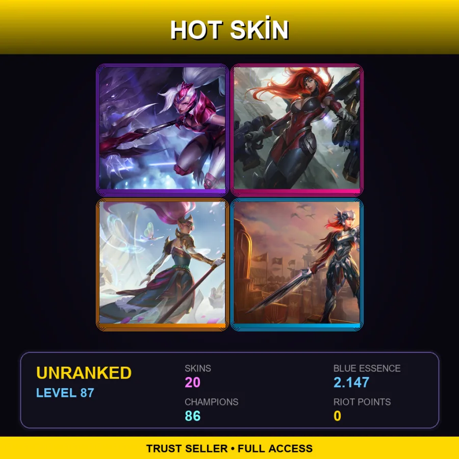 EUW | Lv87 | Unranked | 20 Skin | 86 Champ — Super Teemo