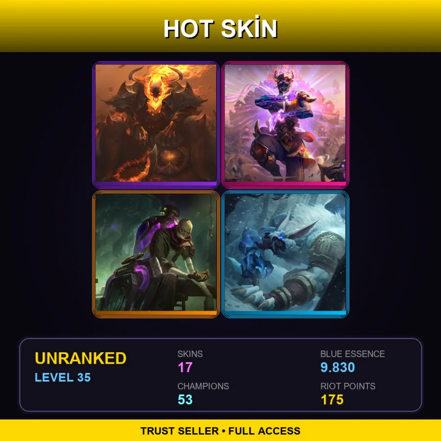 LAN | Lv35 | Unranked | 17 Skin | 53 Champ — Rain Shepherd Milio
