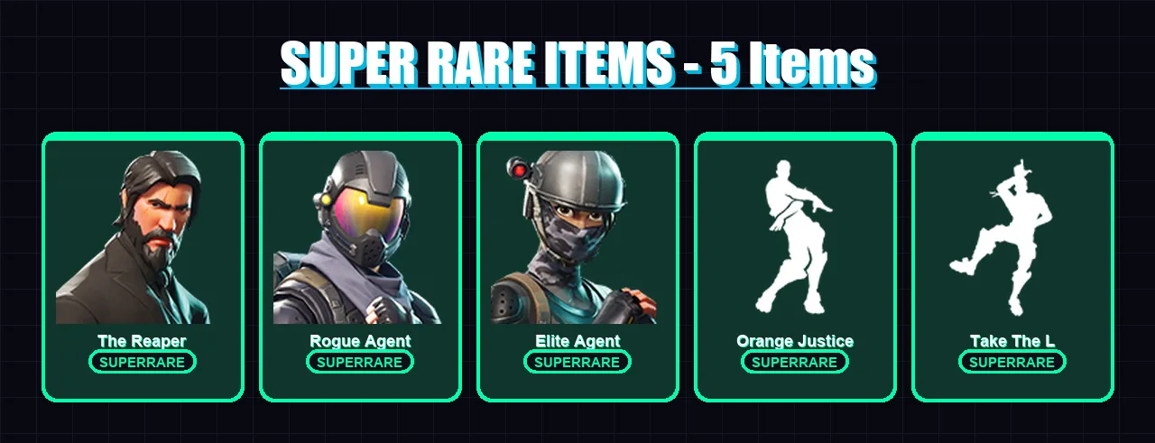 [PC/XBOX/PSN] | The Reaper | Rogue Agent | Elite Agent | Dark Voyager | Drift | 17 skin | 10 pickaxe | 17 emote | 13 glider | Lv172