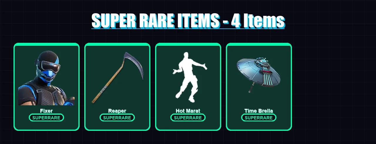 [PS4/PS5/XBOX/PC] | Fixer | Predator | Mandalorian | Raz | Fade | 32 skin | 37 pickaxe | 29 emote | 35 glider | Lv578