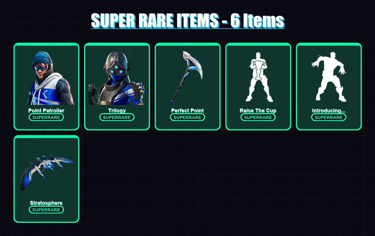 [PS4/PS5/XBOX/PC] | Point Patroller | Trilogy | Midas | Gear Specialist Maya | Ronin | 23 skin | 30 pickaxe | 28 emote | 30 glider | Lv467