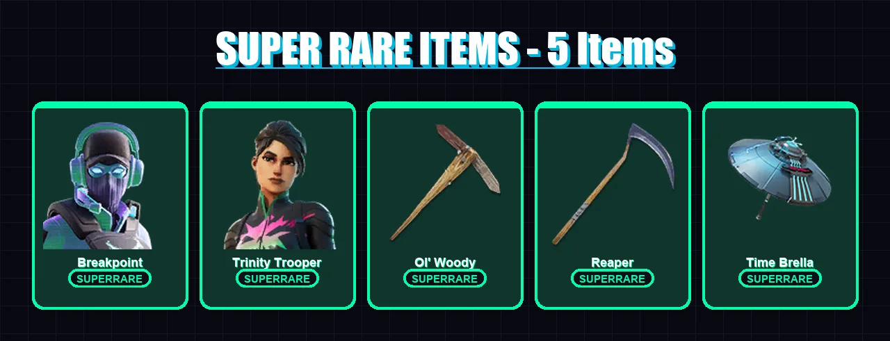 [PC/XBOX] | Breakpoint | Trinity Trooper | Peter Griffin | Torin | Valeria | 62 skin | 105 pickaxe | 80 emote | 75 glider | Lv1663
