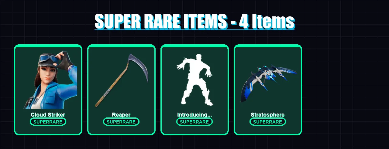 [PC/XBOX] | Cloud Striker | Shogun | Frostbite | Rex | Red Knight | 33 skin | 31 pickaxe | 31 emote | 33 glider | Lv463