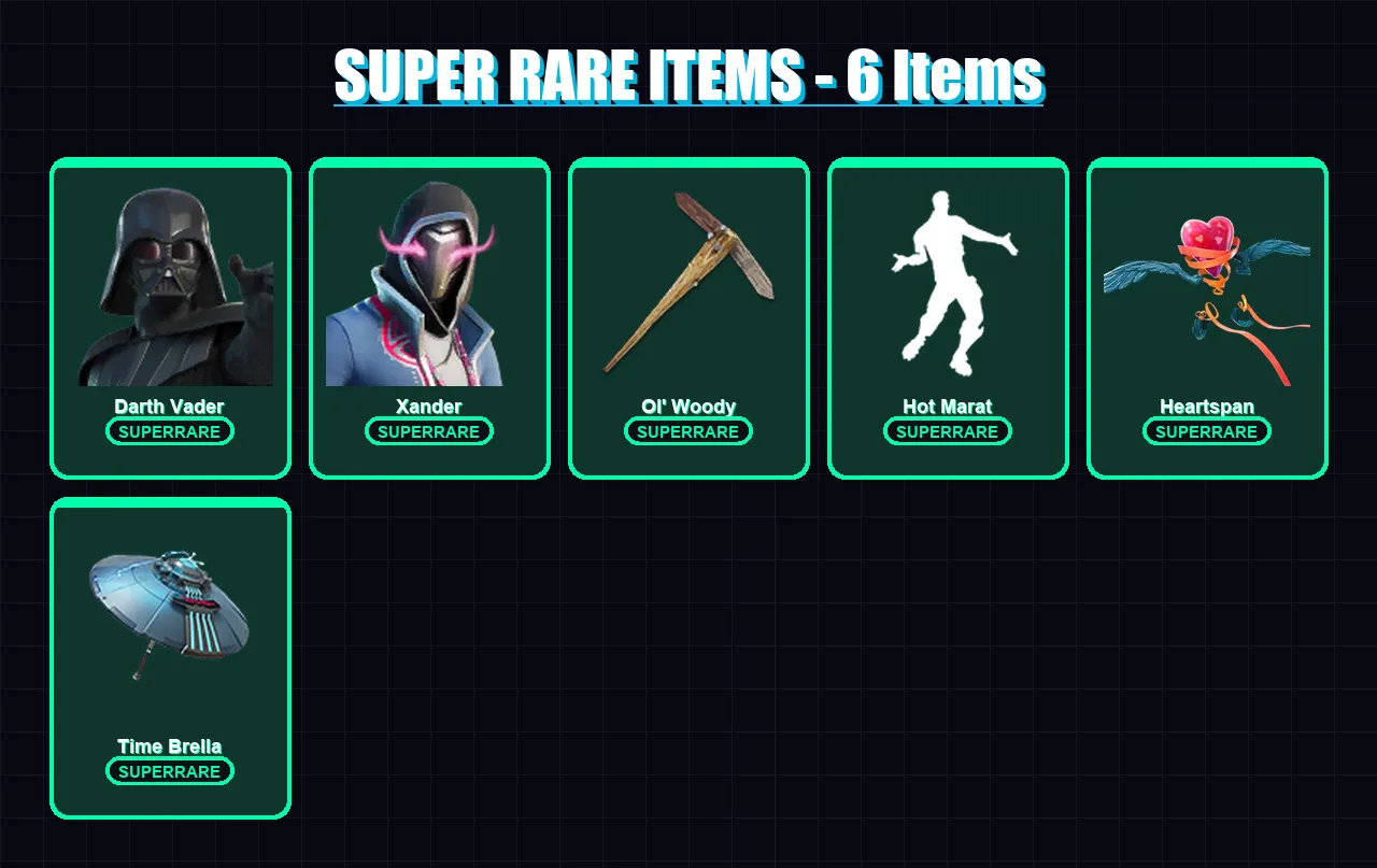[PC/PSN] | Darth Vader | Xander | Deadpool | Midas | Blackheart | 184 skin | 213 pickaxe | 175 emote | 191 glider | Lv2639