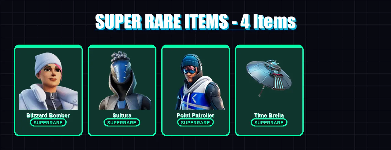 [PS4/PS5/XBOX/PC] | Blizzard Bomber | Sultura | Point Patroller | Era | The Cube Queen | 38 skin | 60 pickaxe | 36 emote | 61 glider | Lv930 — Fortnite account