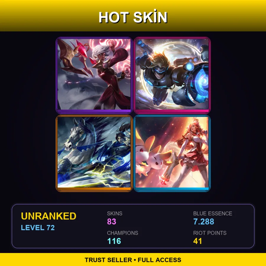 EUW | Conqueror Karma | Pulsefire Ezreal | Warring Kingdoms Xin Zhao | Star Guardian Miss Fortune | 83 Skin | 116 Champ | Lv72