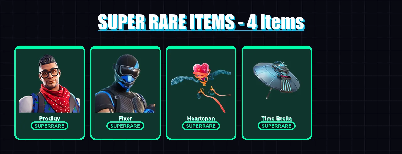 [PS4/PS5/XBOX/PC] | Prodigy | Fixer | The Scientist | Rox | Zenith | 44 skin | 59 pickaxe | 62 emote | 55 glider | Lv694