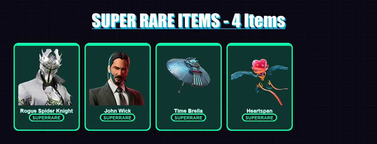 [PC/PSN] | Rogue Spider Knight | John Wick | Deadpool | Peter Griffin | Piccolo | 140 skin | 145 pickaxe | 177 emote | 79 glider | Lv949 — Fortnite account