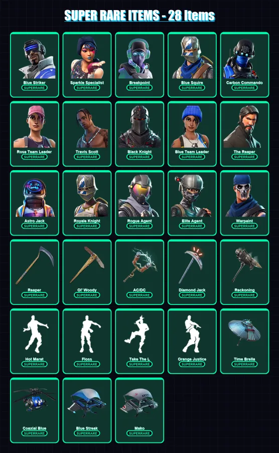 [PS4/PS5/XBOX/PC] | Blue Striker | Sparkle Specialist | Breakpoint | 149 skin | Lv2105
