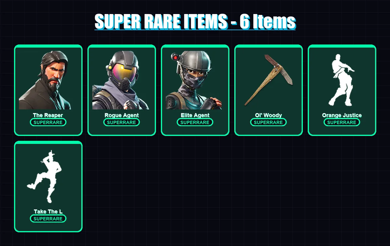 [PC/XBOX/PSN] | The Reaper | Rogue Agent | Elite Agent | Dark Voyager | Carbide | 15 skin | 10 pickaxe | 14 emote | 12 glider | Lv198 — Fortnite account