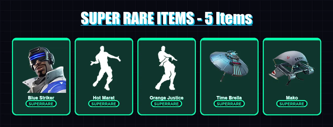 [PC/XBOX] | Blue Striker | Carbide | Omega | Hybrid | Spectra Knight | 56 skin | 106 pickaxe | 97 emote | 112 glider | Lv1545