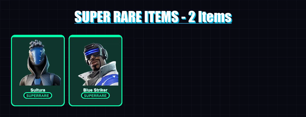 [PS4/PS5/XBOX/PC] | Sultura | Blue Striker | Ronin | Kymera | Joey | 14 skin | 16 pickaxe | 10 emote | 16 glider | Lv157