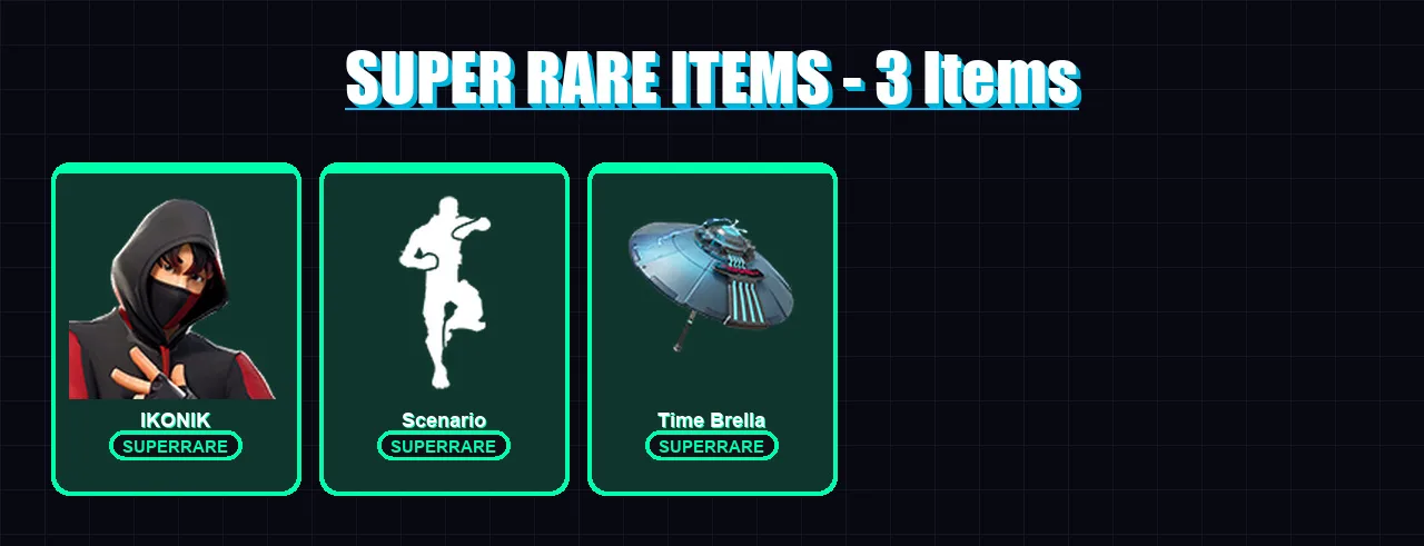 [PC/XBOX] | IKONIK | Spectra Knight | Omegarok | Red Knight | Carter Wu | 31 skin | 51 pickaxe | 47 emote | 42 glider | Lv682
