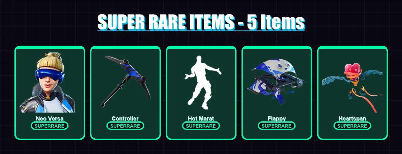 [PS4/PS5/XBOX/PC] | Neo Versa | Ruin | Drift | Sentinel | Midas | 50 skin | 44 pickaxe | 70 emote | 46 glider | Lv705
