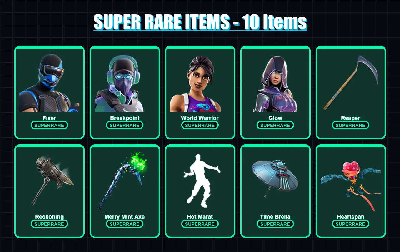 [PS4/PS5/XBOX/PC] | Fixer | Breakpoint | World Warrior | Glow | Calamity | 123 skin | 166 pickaxe | 141 emote | 155 glider | Lv2581 — Game account