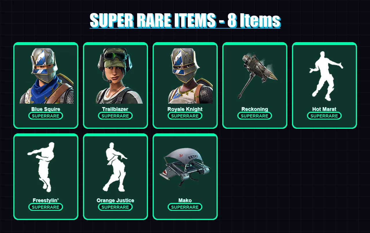 [PC/XBOX/PSN] | Blue Squire | Trailblazer | Royale Knight | Valor | Carbide | 12 skin | 11 pickaxe | 26 emote | 20 glider | Lv335 — Fortnite account