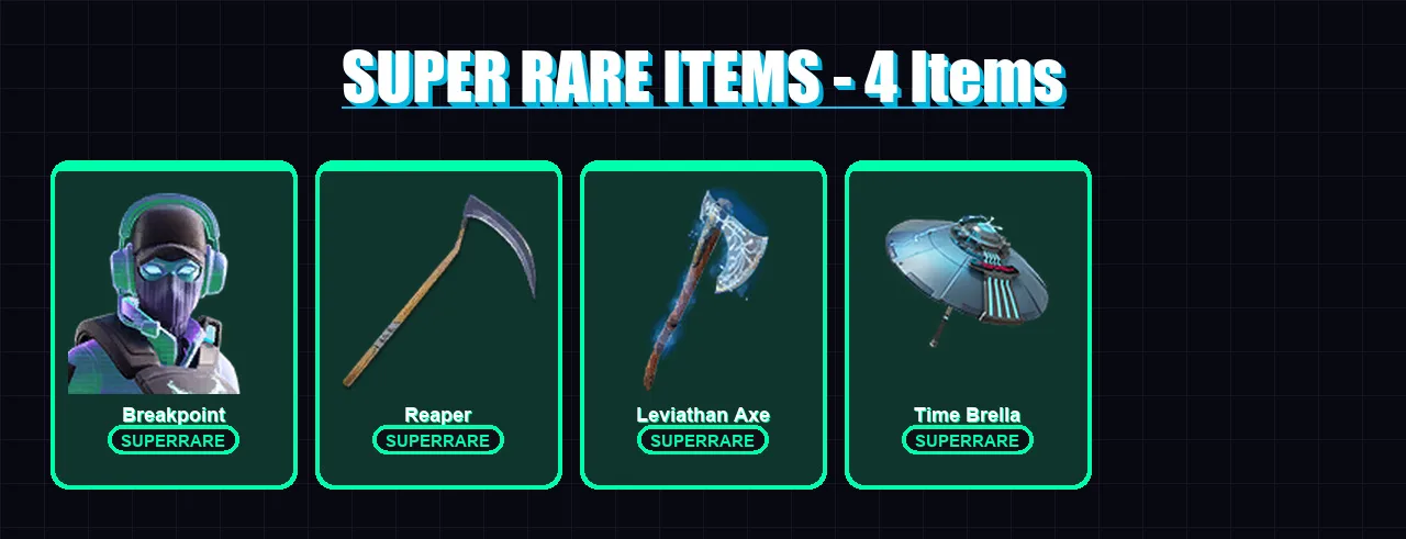 [PS4/PS5/XBOX/PC] | Breakpoint | Era | Spire Assassin | Kado Thorne | Eternal Knight | 154 skin | 206 pickaxe | 132 emote | 168 glider | Lv2839 — Fortnite account