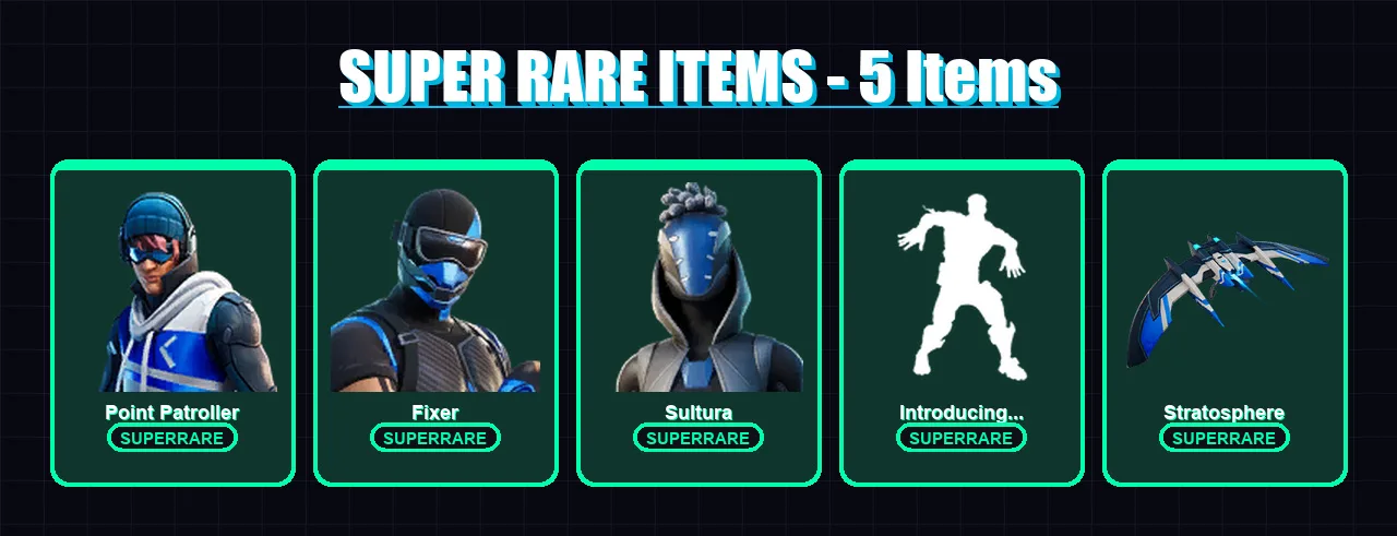 [PC/XBOX/PSN] | Point Patroller | Fixer | Sultura | Midas | Gear Specialist Maya | 17 skin | 20 pickaxe | 25 emote | 22 glider | Lv321 — Fortnite account