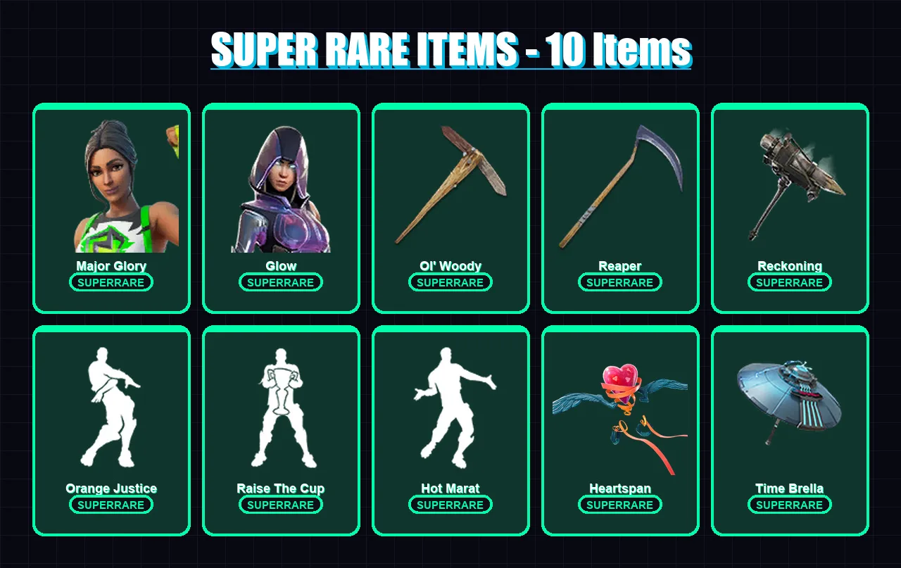 [PC/PSN] | Major Glory | Glow | Oblivion | The Ice King | Vi | 228 skin | 146 pickaxe | 172 emote | 104 glider | Lv1699
