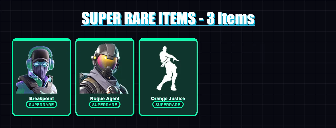 [PC/PSN] | Breakpoint | Rogue Agent | Fate | Sentinel | Catalyst | 38 skin | 24 pickaxe | 32 emote | 23 glider | Lv211