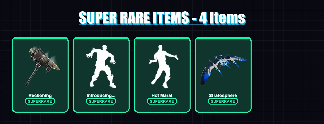 [PS4/PS5/XBOX/PC] | Menace | Mandalorian | Hybrid | Zenith | Catalyst | 41 skin | 50 pickaxe | 54 emote | 57 glider | Lv888