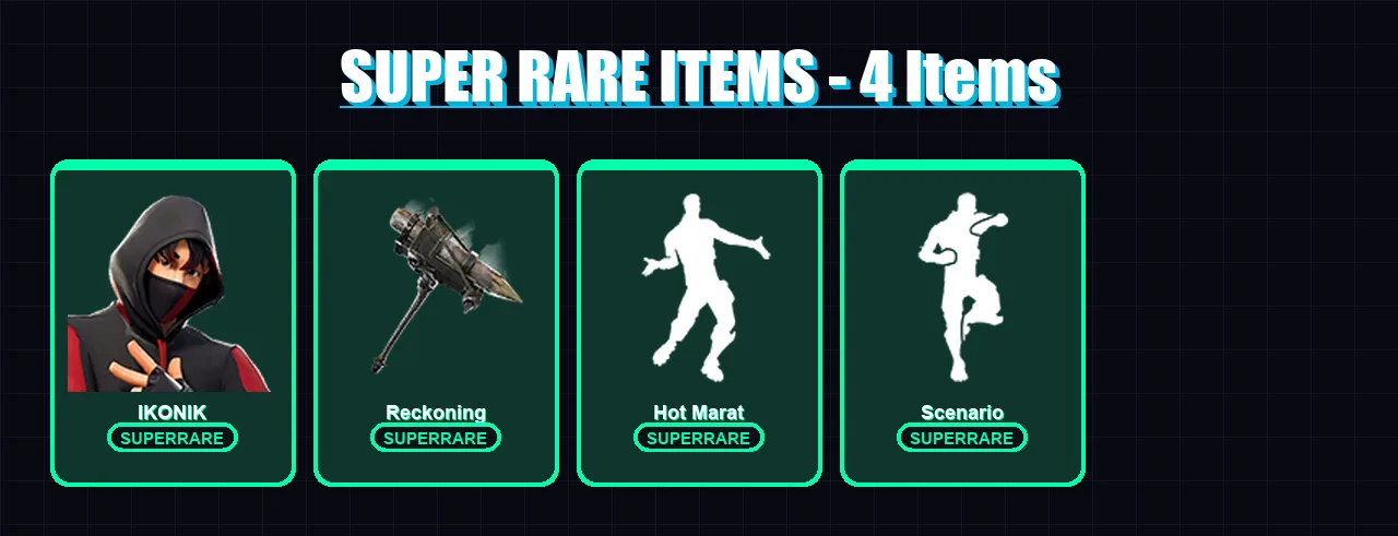 [PC/XBOX/PSN] | IKONIK | Deadpool | Catalyst | Sentinel | Gear Specialist Maya | 23 skin | 25 pickaxe | 23 emote | 23 glider | Lv405